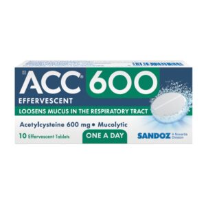 Acc 600 Effervescent Tablets 10