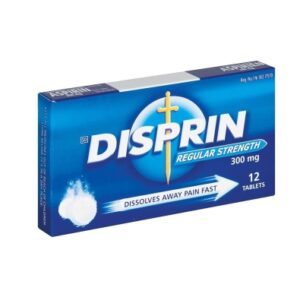 Disprin Regular 12 Effervescent Tablets