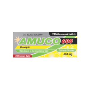 Amuco 600 Effervescent Tabs 10