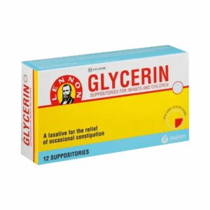 Glycerine Paediatric Suppositories 12