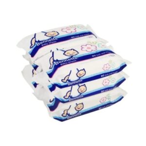 Bennetts Wet Wipes 6 Pack X 80 Wipes