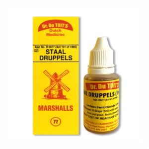 Staaldruppels 20Ml Dr Du Toit