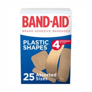 Johnson & Johnson Band-Aid Plastic Shapes 25'S