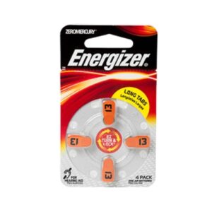 Energizer Hearing Aid 4 Pack Az13d