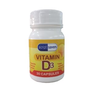 Script Savers Vitamin D3 Caps 30