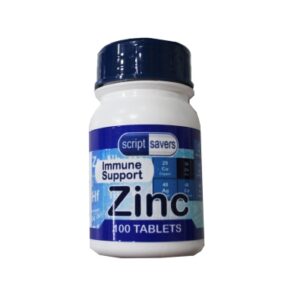 Script Savers Zinc 100 Tablets