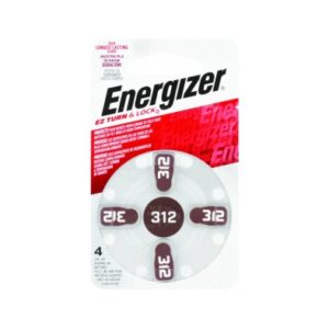 Energizer Hearing Aid Bty Az312-4
