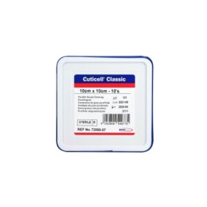 Cuticell P/Tin Paraf Gauze 10X10