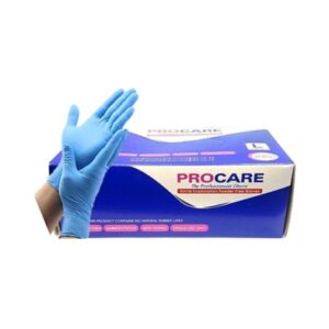 Gloves Exam Nitrile Pf Large