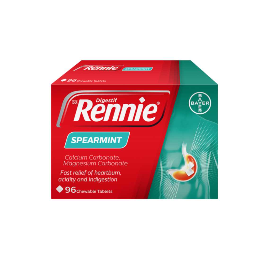 Rennies Spearmint Tablets 96 | Van Heerden Pharmacy