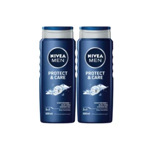 Nivea Men Shower Gel 500Ml Protect & Care Value