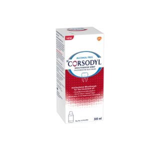 Corsodyl Mouthwash Mint Alcohol Free