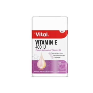 Vital Vitamin E Caps 30