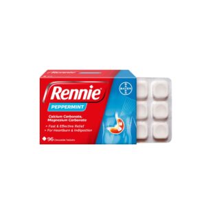 Rennies Peppermint Tabs 96