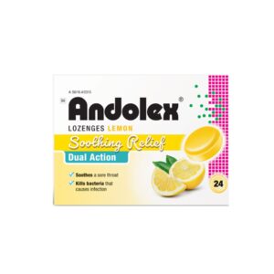Andolex Lemon Lozenges 24
