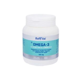 Revite Omega 3 Epa+Dha Concentrate 500Mg Caps 180