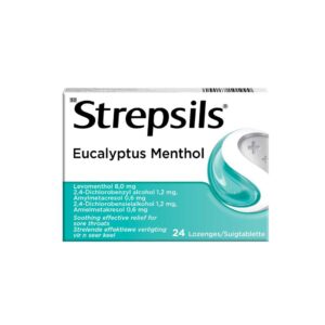 Strepsils Eucalyptus Menthol 24 Lozenges