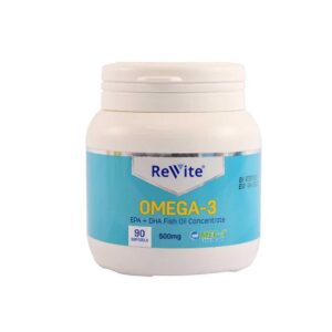 Revite Omega 3 Epa+Dha Mega-3 Concentrate 500Mg Ca