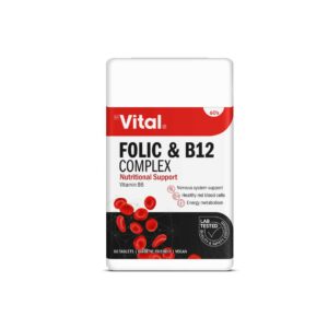 Vital Folic B12 Complex Tablets 60