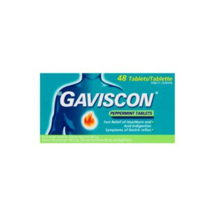 Gaviscon Peppermint 48 Tablets
