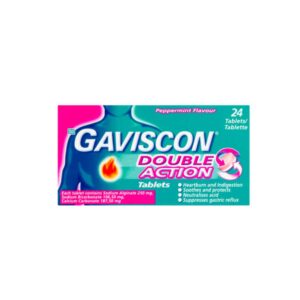 Gaviscon Double Action 24 Tablets