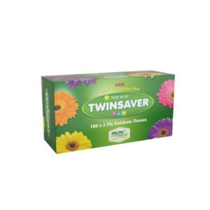 Twinsaver Tissue 180 Rainbow