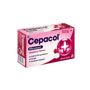 Cepacol Raspberry Effervescent Tabs 20