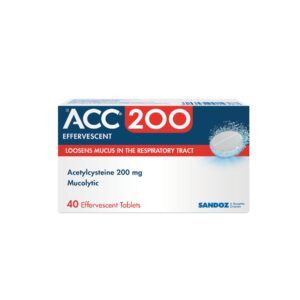 Acc 200 Effervescent Tabs 40