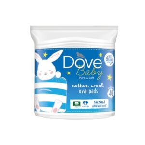 Dove Baby Cotton Wool Oval Pads 40