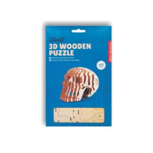 Kik Skull 3D Wooden Puzzle