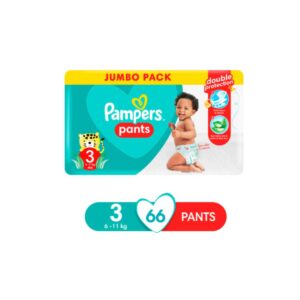 Pampers Pants Jumbo Pack Size 3 Midi 66'S