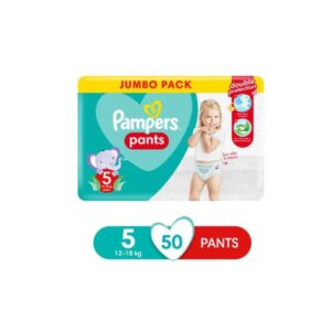 Pampers Pants Jumbo Pack Size Sz5 Junior 50'S