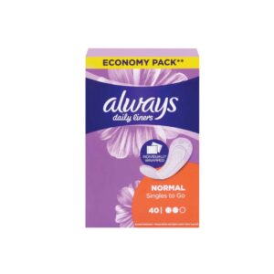 Always Norm Liners Fold/Wrap 40'S