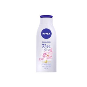 Nivea Body Lotion 400Ml Rose & Argan Oil