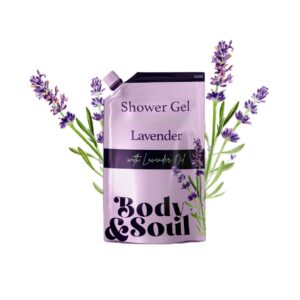 Body & Soul Shower Gel 500Ml Lavender