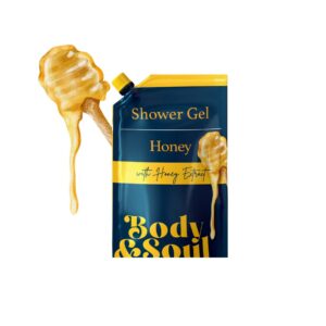 Body & Soul Shower Gel 500Ml Honey