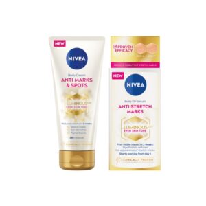Nivea Luminous Body Cream + Body Oil Serum