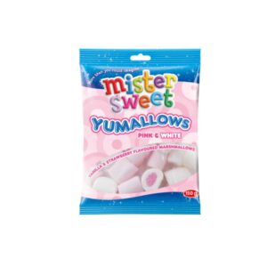 Mister Sweet Pink & White Marshmallows 150G