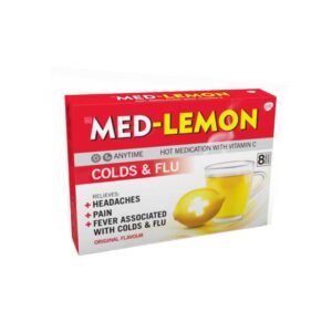 Med Lemon Hot Regular Original 8'S (144)