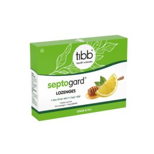 Tibb Septogard Honey Lemon Lozenges 24