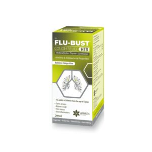 Flu-Bust Cough Relief Herbal Thyme Syrup 200Ml