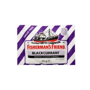 Fishermans Friend 25G Sugar Free Blackcurrant
