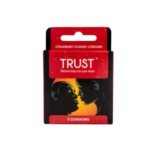 Trust Strawberry Condoms 3'S(24)