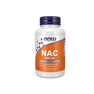 Now Foods Nac 600Mg 100 Veg Caps