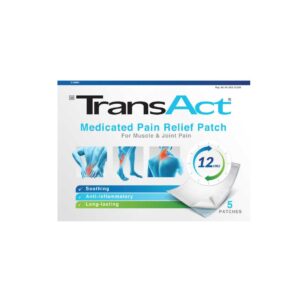 Transact Pain Relief Patches 5'S