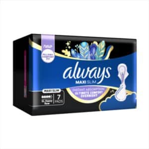 Always Maxi Slim Ultra Comfort Overnight 7'S