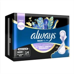 Always Slim Maxi Ultra Comfort Overnight 14'S
