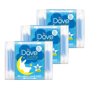 Dove Baby Cotton Wool Wands 80'S 3 For 2
