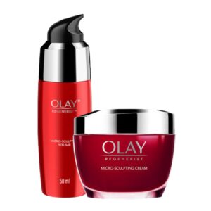 Olay Regenerist Micro-Sculpting Serum + Cream Gift