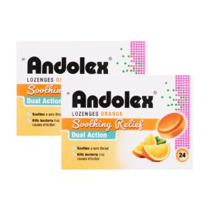 Andolex Orange Lozenges 24'S (2 For Only)
